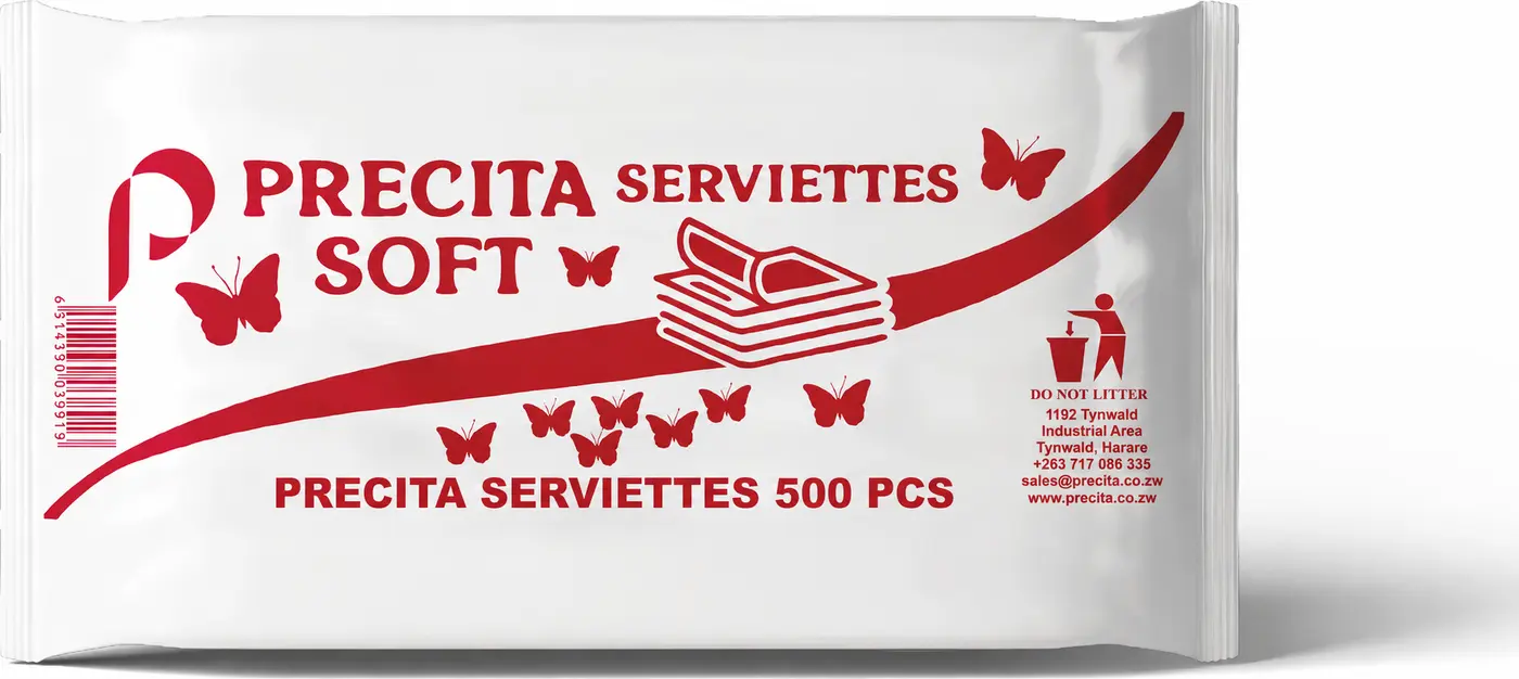Precita Soft Serviettes - 500 Pieces