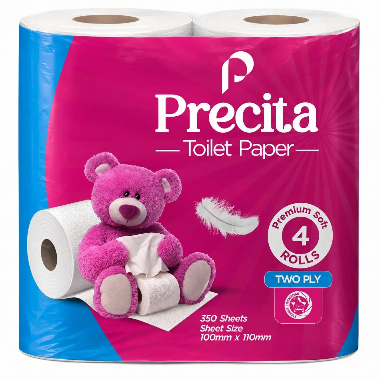 Precita Premium Soft - 4 Rolls